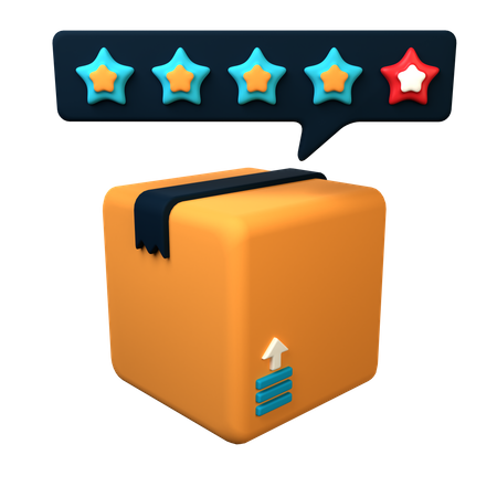 Product Rating  3D Icon