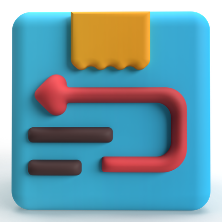 Product Return  3D Icon