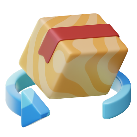 Product Return  3D Icon