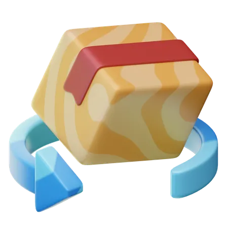 Product Return  3D Icon