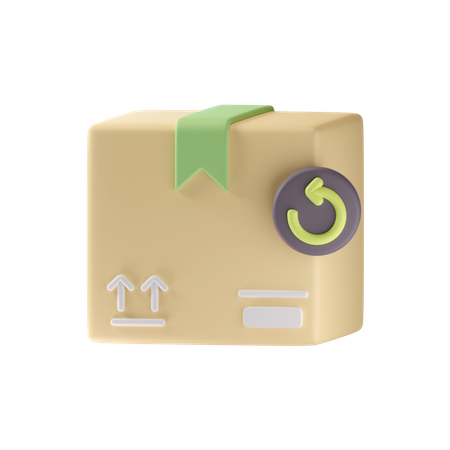 Product Return  3D Icon