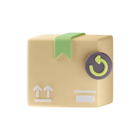 Product Return  3D Icon