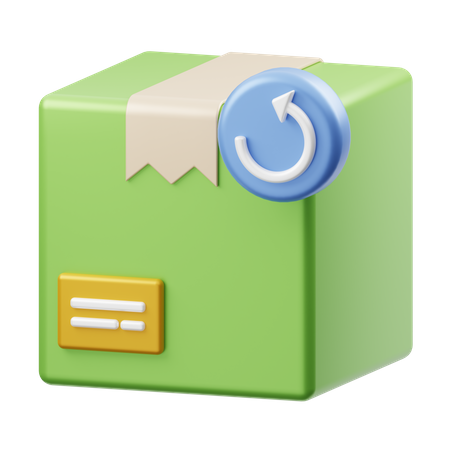 Product Return  3D Icon