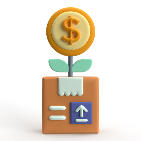 Product Revenue  3D Icon