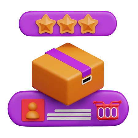 Product review  3D Icon