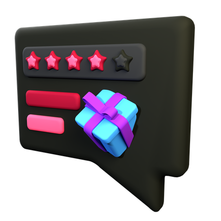 Product Review  3D Icon