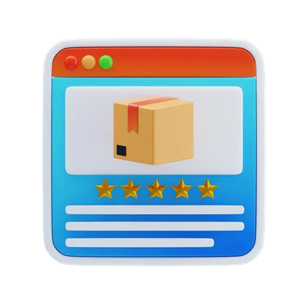 Product Review  3D Icon