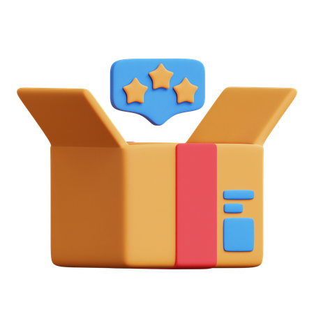 製品レビューの星  3D Icon