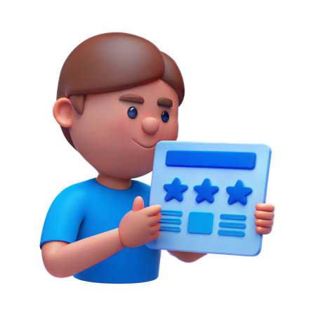 Product Reviewer  3D Icon