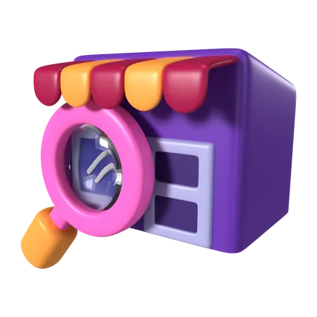 Product Search  3D Icon