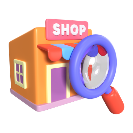 Product Search  3D Icon