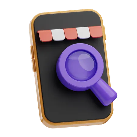 Product Search  3D Icon