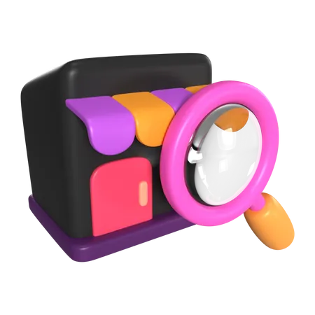 This Is Product Search 3 D Render Illustration Icon High Resolution Png File Isolated On Transparent Background Available 3 D Model File Format BLEND OBJ FBX And GLTF 3D Icon