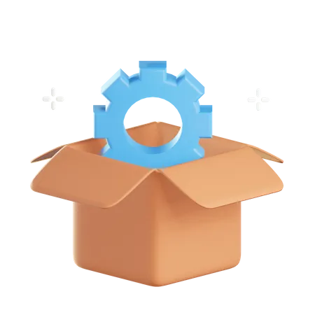 Product Solution  3D Icon