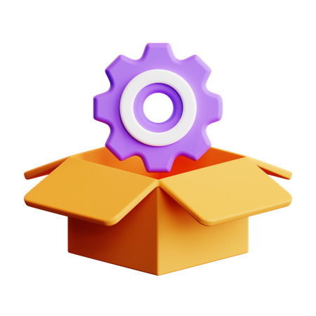Product Solution  3D Icon