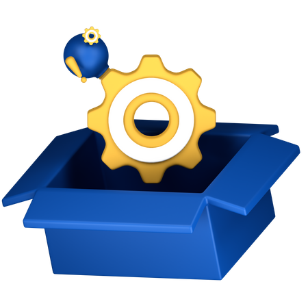 Product Solution  3D Icon