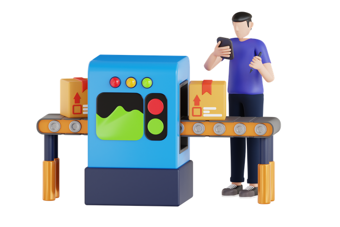 Product Sorting  3D Icon