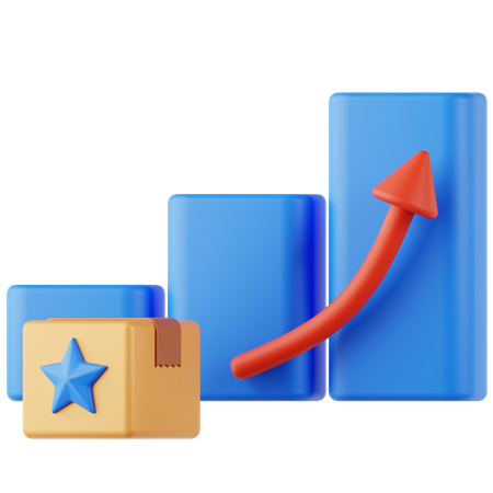 Product Statistics  3D Icon