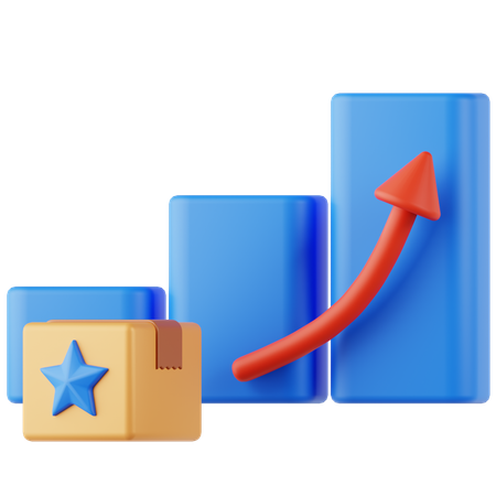 Product Statistics  3D Icon