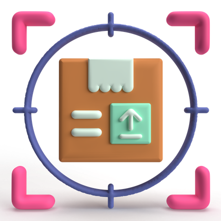 Product Target  3D Icon