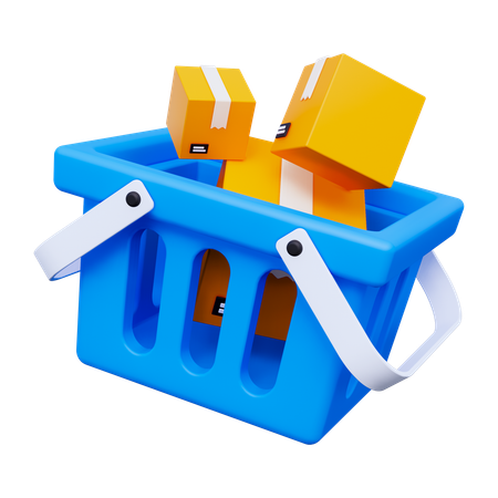 Product Trolley  3D Icon