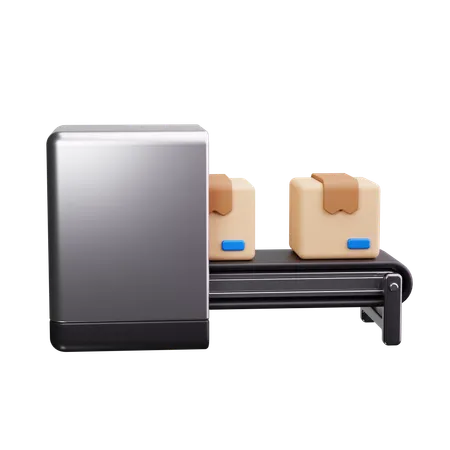 生産  3D Icon