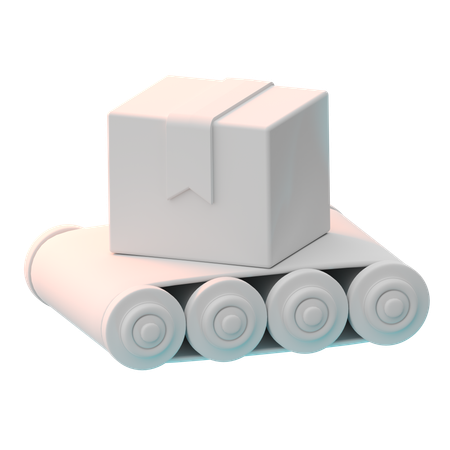 生産  3D Icon