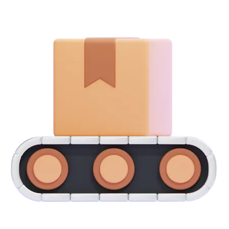 生産  3D Icon