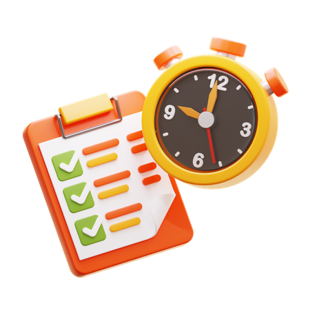 PRODUCTIVE TIME  3D Icon