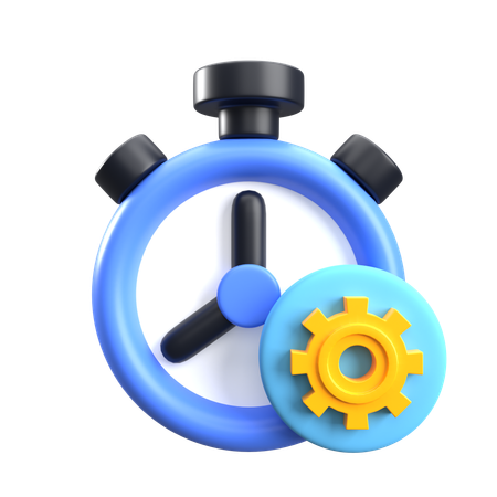 Productividad  3D Icon