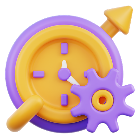 Productividad  3D Icon