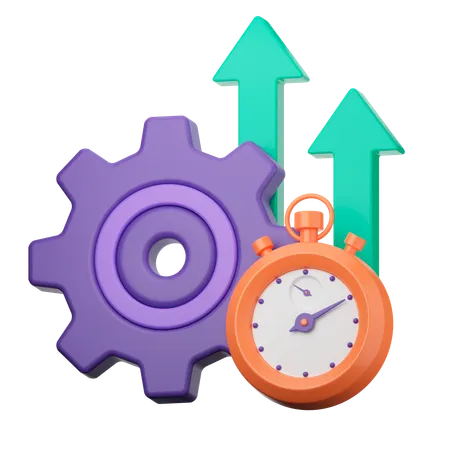 Productivity  3D Icon