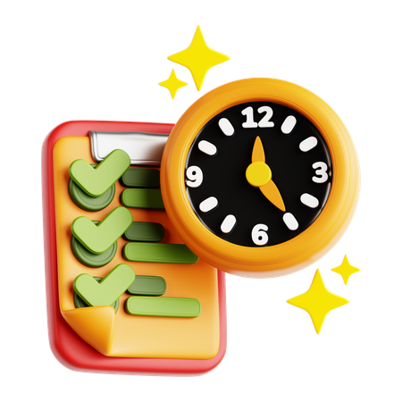 Productivity  3D Icon