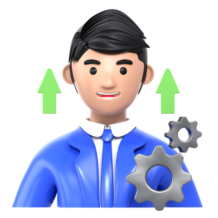 Productivity  3D Icon