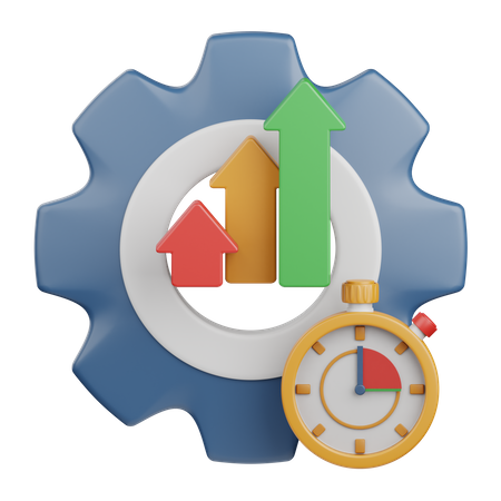 Productivity  3D Icon