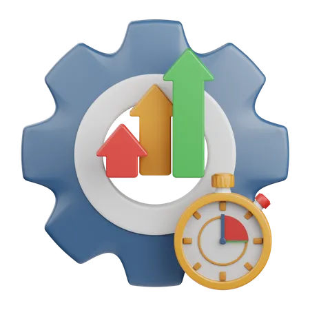 Productivity  3D Icon