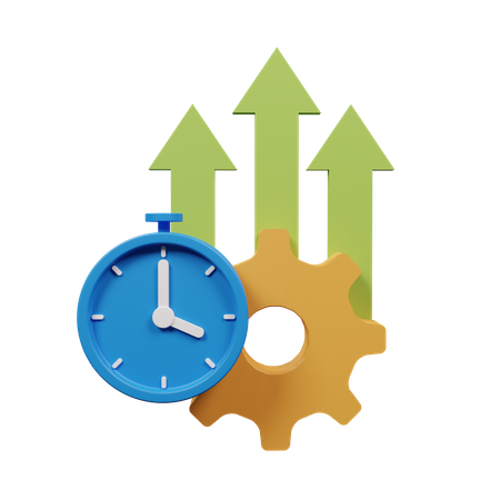Productivity  3D Icon