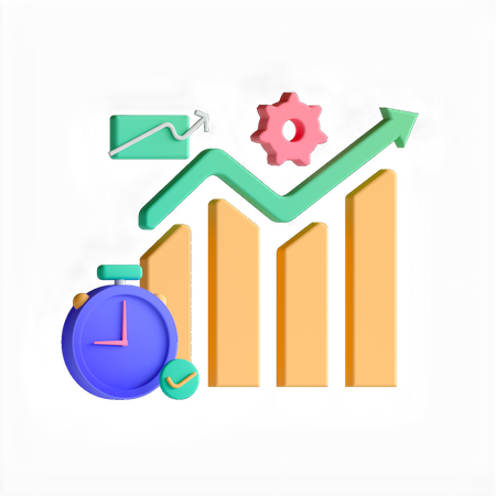 Productivity  3D Icon