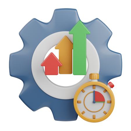 Productivity  3D Icon