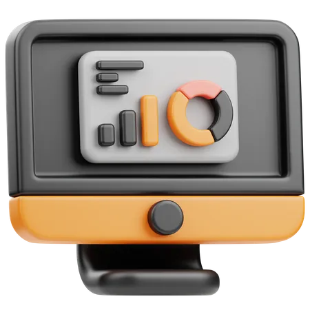 Productivity Dashboard  3D Icon