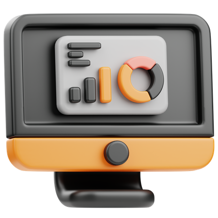 Productivity Dashboard  3D Icon