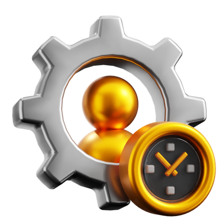 Productivity Hours  3D Icon