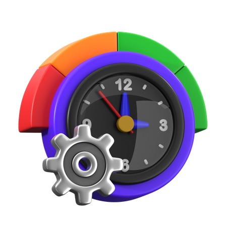 Productivity Management  3D Icon