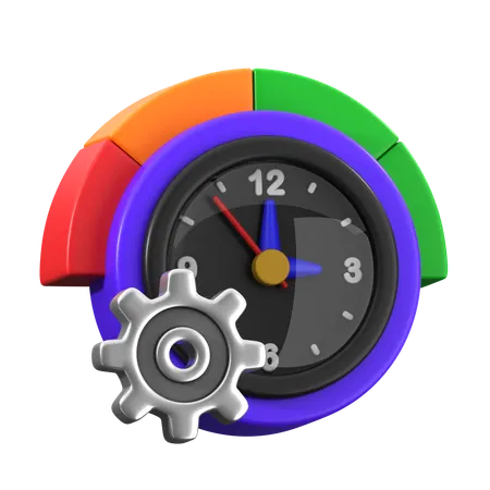Productivity Management  3D Icon