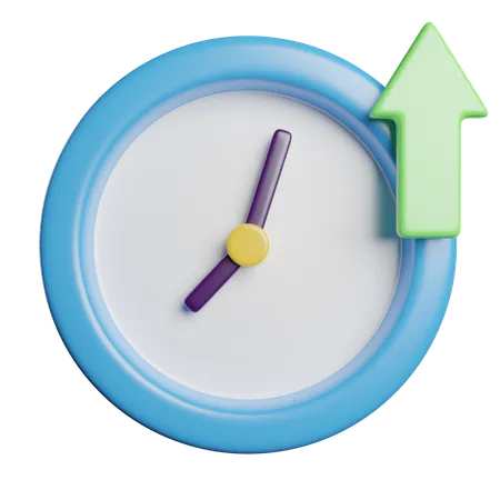 Productivity Up  3D Icon