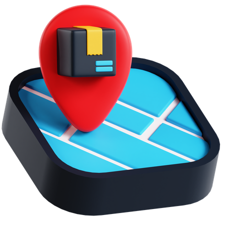 Producto de seguimiento de mapas  3D Icon