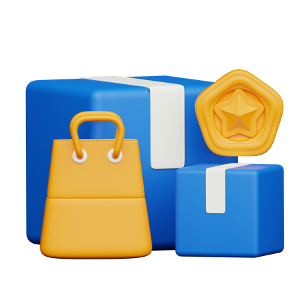 Producto prémium  3D Icon