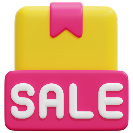 Venta de productos  3D Icon