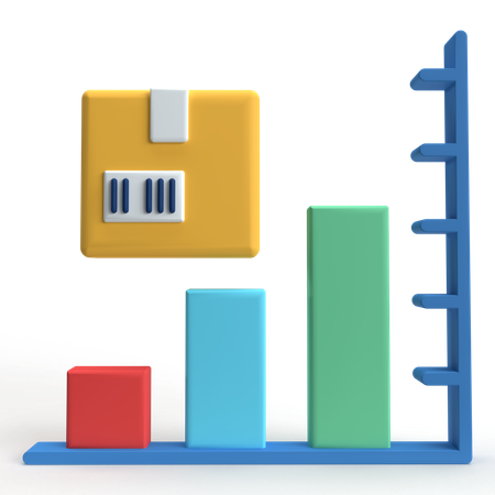 Croissance du produit  3D Icon