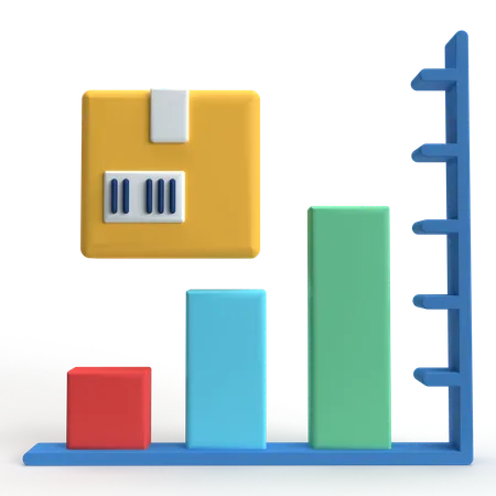 Croissance du produit  3D Icon